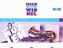 Tablet Screenshot of meerwinkel.nl